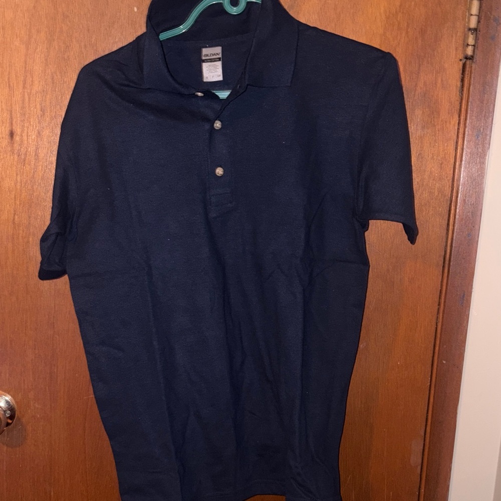 Gildan Black Polo Shirt